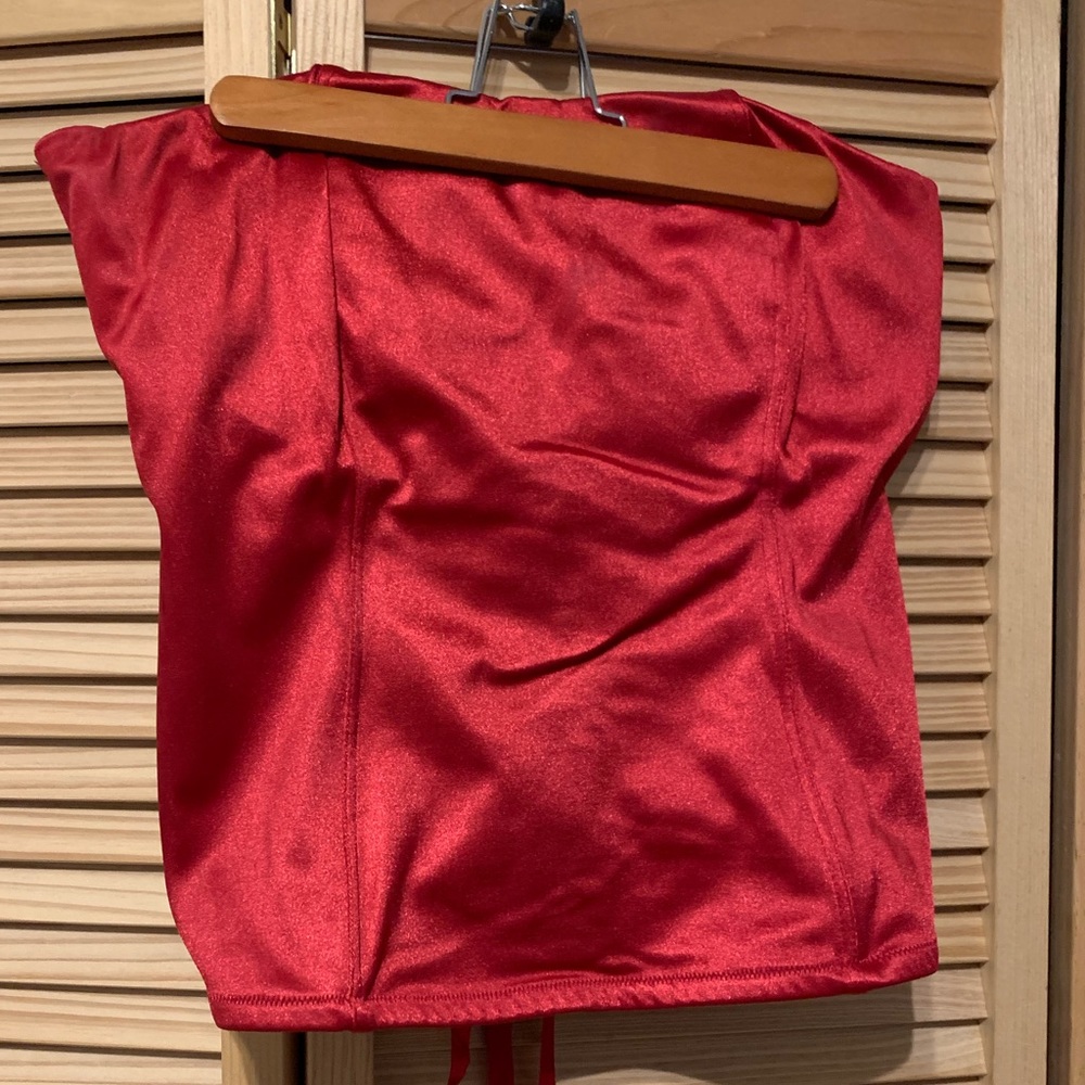Red corset